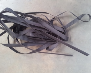 Heat shrink pipe 3/8" black